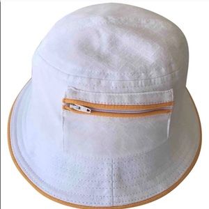 RED and WHITE FENDI HAT